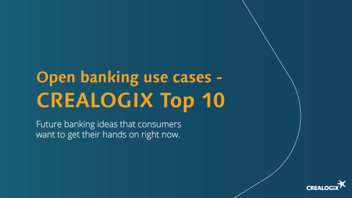 (Title slide) Open banking use cases - CREALOGIX Top 10